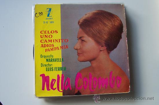 Discos de vinilo: NELLA COLOMBO EP CELOS - Foto 1