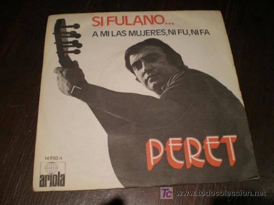 Discos de vinilo: SINGLE DE PERET A&Ntilde;OS 60 - Foto 1