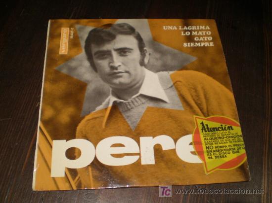 Discos de vinilo: SINGLE DE PERET A&Ntilde;OS 60 - Foto 1