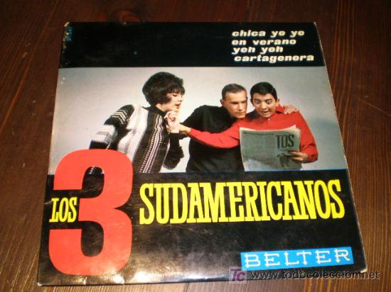 Discos de vinilo: SINGLE LOS TRES SUDAMERICANOS - Foto 1