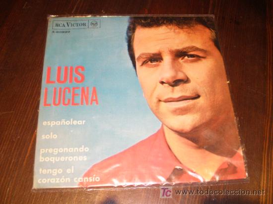 Discos de vinilo: SINGLE DE LUIS LUCENA - A&Ntilde;OS 60 - Foto 1