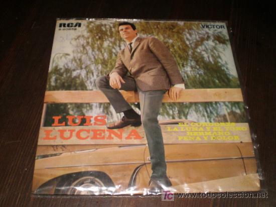 Discos de vinilo: SINGLE DE LUIS LUCENA - A&Ntilde;OS 60 - Foto 1