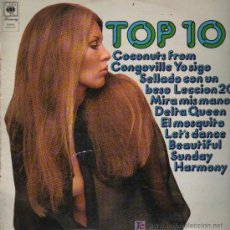 Discos de vinilo: LA TRIBU / SOFTICE / BIRMINGHAM & EGGS / EDDY RODWAY / JOE RIGOLI / LOS FIESTA - TOP 10 - LP 1973