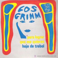 Discos de vinilo: LOS GRIMM - HOJA DE TREBOL ** PHILIPS 1969 **. Lote 19307444