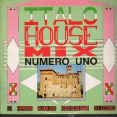 Discos de vinilo: ITALO HOUSE MIX - NUMERO UNO / DOWN BEATS - MAXISINGLE 1989