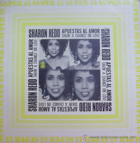 Discos de vinilo: SHARON REDD-APUESTAS AL AMOR MAXI 1983 SPAIN - Foto 1