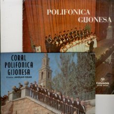 Discos de vinilo: LOTE 2 DISCOS - POLIFONICA GIJONESA - VER DETALLES FOTOS INTERIOR - EPS COLUMBIA 1964