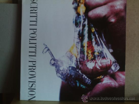 Discos de vinilo: SCRITTI POLITTI ---- PROVISION - Foto 1