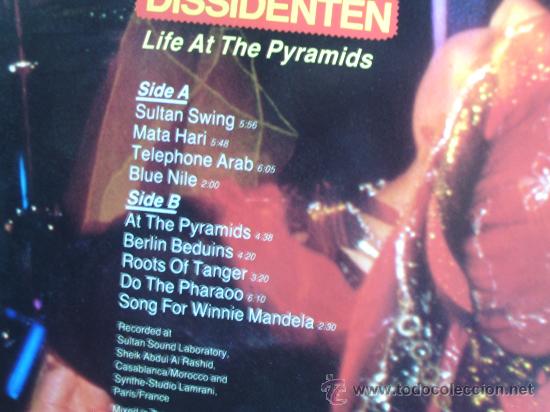Discos de vinilo: DISSIDENTEN ----- LIFE AT THE PYRAMIDS - Foto 2