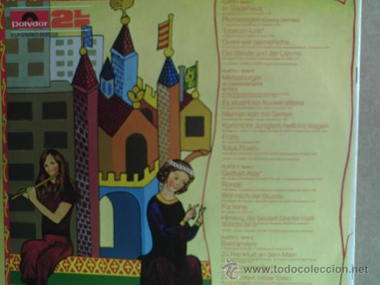 Discos de vinilo: OUGENWEIDE ---- LIEDERBUCH - Foto 2