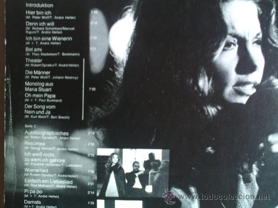 Discos de vinilo: ERIKA PLUHAR ---- HIER BIN ICH - Foto 2