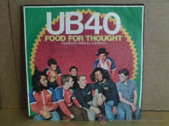 Discos de vinilo: UB 40 --- FOOD FOR THOUGHT - Foto 1