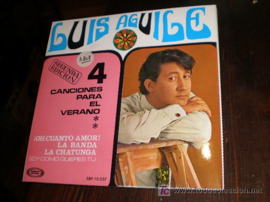 Discos de vinilo: SINGLE DE LUIS AGUILE - A&Ntilde;OS 60 - Foto 1