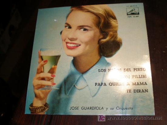 Discos de vinilo: SINGLE DE JOSE GUARDIOLA - A&Ntilde;OS 60 - Foto 2