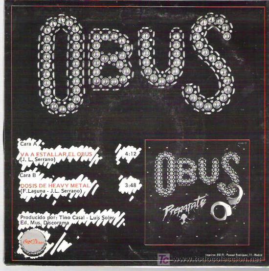 Discos de vinilo: obus - va a estallar el obus ** chap discos 1981 ** ** mint - Foto 2