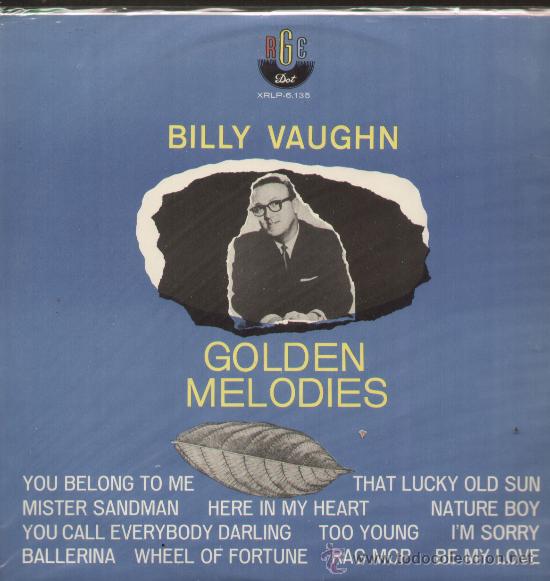 Discos de vinilo: Billy Vaughn-the golden melodies - Foto 1