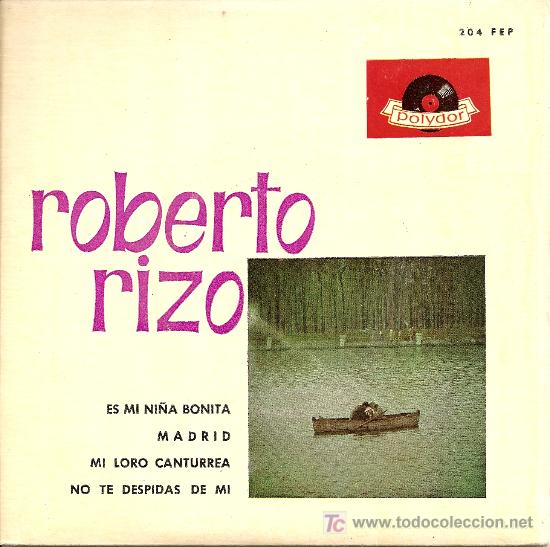 Discos de vinilo: EXTENDED PLAY - ROBERTO RIZO (1963) - Foto 1