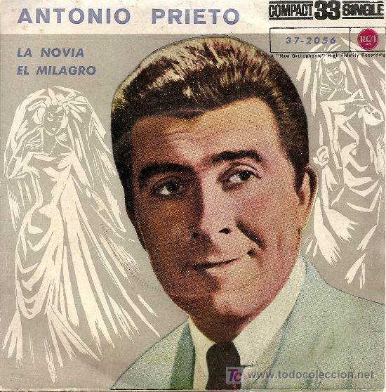 Discos de vinilo: SINGLE - ANTONIO PRIETO (LA NOVIA) 1961 - Foto 1