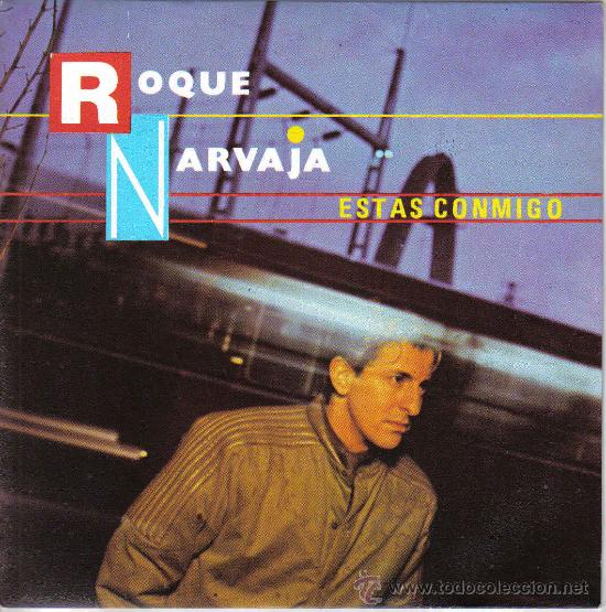 Discos de vinilo: ROQUE NARVAJA-ESTAS CONMIGO + SOMOS SUPERVIVIENTES SINGLE VINILO 1984 PROMOCIONAL SPAIN