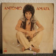 Discos de vinilo: ANTONIO AMAYA LP - EL OCASO DEL HOMBRE, EL PESCAERO, LA BIEN PAGA..... Lote 26402639