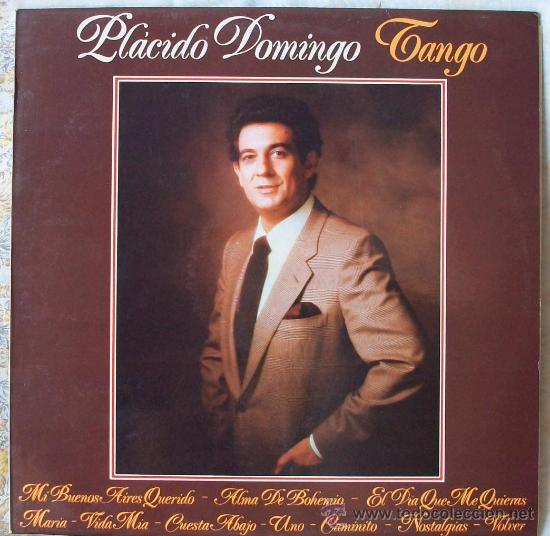 Discos de vinilo: Discos (Placido Domingo) Tango - Foto 1