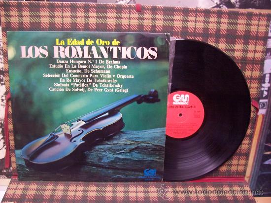 Discos de vinilo: LOS ROMANTICOS - GM 247 - 101 CUERDAS - Foto 1