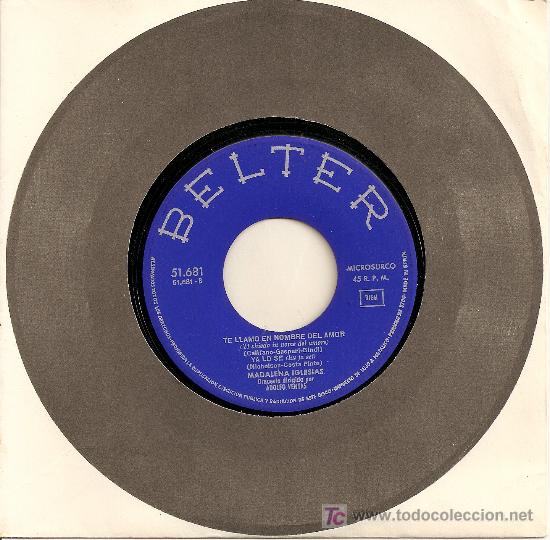 Discos de vinilo: EXTENDED PLAY - MADALENA IGLESIAS (1966) - Foto 1