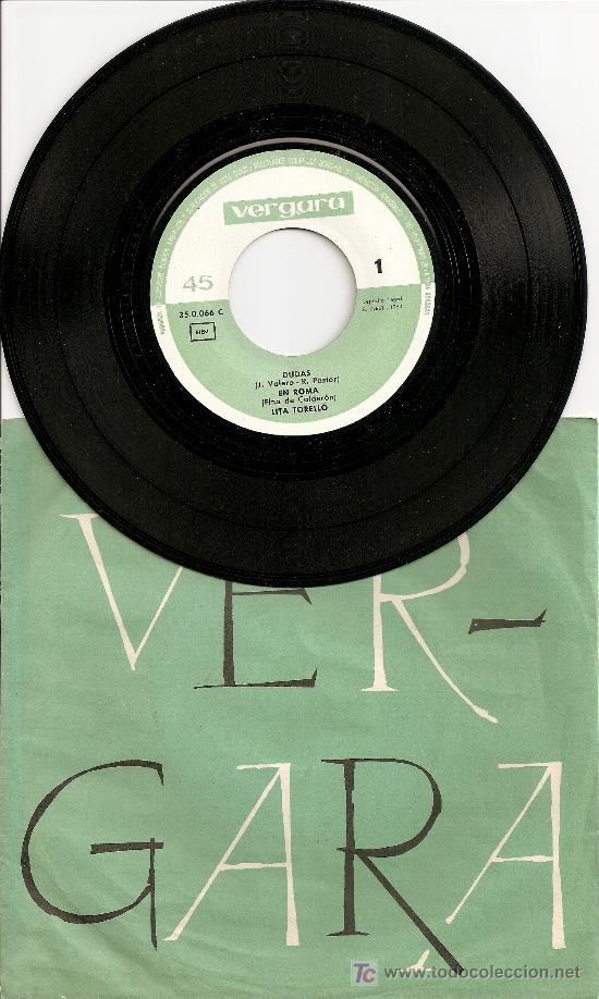 Discos de vinilo: EXTENDED PLAY - LITA TORELLO (1963) - Foto 1