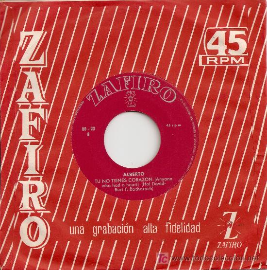 Discos de vinilo: SINGLE - ALBERTO (1964) - Foto 1