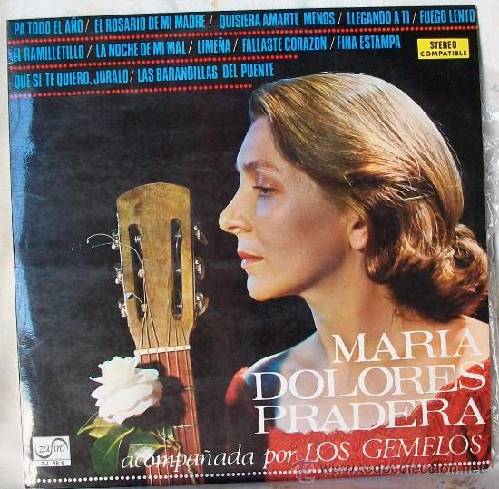 Discos de vinilo: Discos (Maria Dolores Pradera) - Foto 1