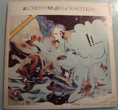 Discos de vinilo: DIRE STRAITS - ALCHEMY 2a. parte - RARO LP ARGENTINO - - Foto 2