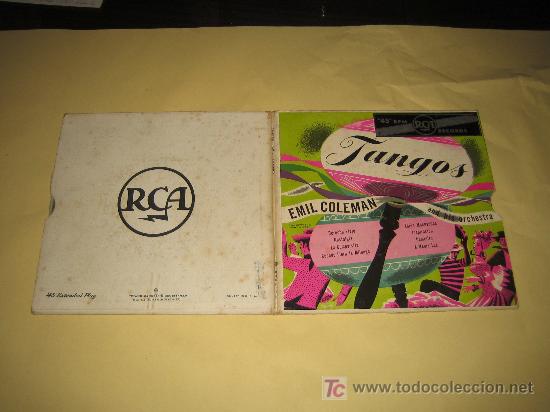 Discos de vinilo: EMIL COLEMAN - DOBLE SINGLE USA  - RCA - Foto 1