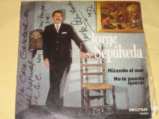 Discos de vinilo: JORGE SEPULVEDA - FIRMADO 1972 - Foto 1