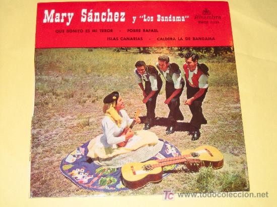 Discos de vinilo: MARI SANCHEZ Y LOS BANDAMA - Foto 1