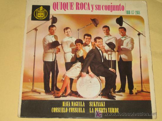 Discos de vinilo: QUIQUE ROCA Y SU CONJUNTO - MUY RARO - Foto 1