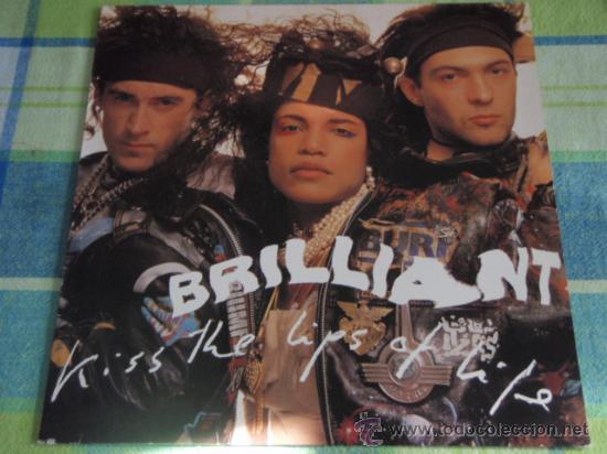 Discos de vinil: BRILLIANT ( KISS THE LIPS OF LIFE ) 1986 - GERMANY LP33 WEA