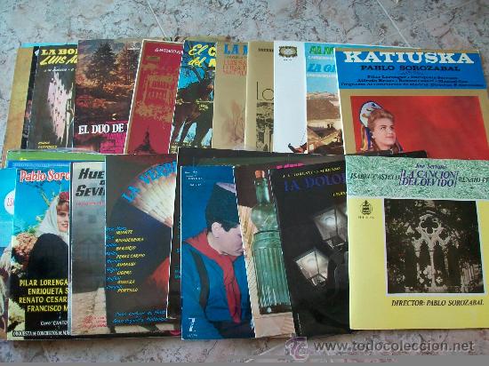 Discos de vinil: Discos (Lote de Zarzuelas 28 Discos)