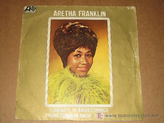 Discos de vinilo: ARETHA FRANKLIN - COMPARTE TU AMOR CONMIGO - Foto 1
