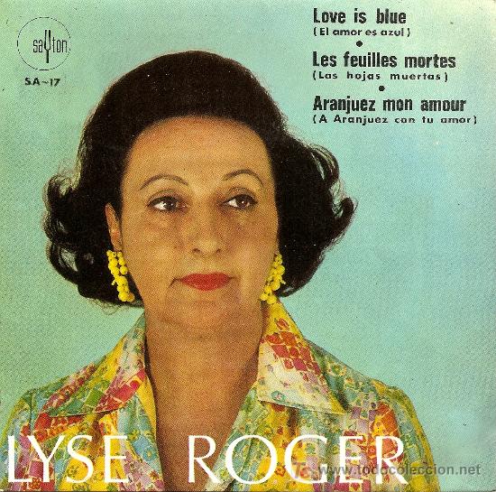 Discos de vinilo: EXTENDED PLAY - LYSE ROGER (1968) - Foto 1