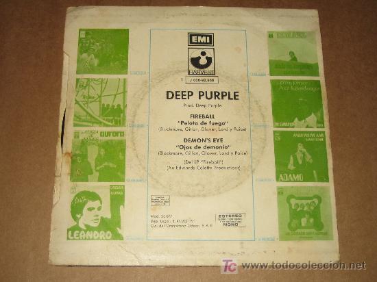 Discos de vinilo: DEEP PURPLE - FIREBALL - ESPA&Ntilde;OL 1971 - Foto 2