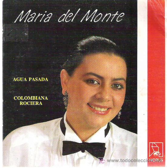 Discos de vinilo: maria del monte - agua pasada ** horus 1988 - Foto 1