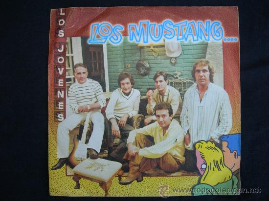 Discos de vinilo: LOS MUSTANG // LOS JOVENES - Foto 1
