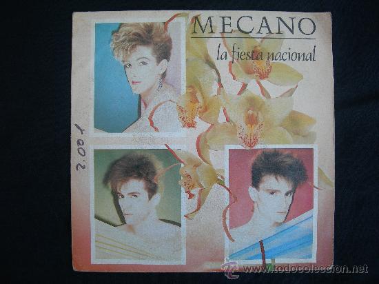 Discos de vinilo: SINGLE MECANO // LA FIESTA NACIONAL - Foto 1