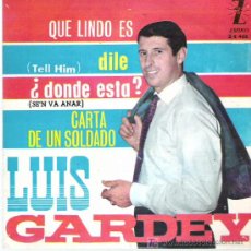 Discos de vinilo: LUIS GARDEY - QUE LINDO ES ** ZAFIRO 1963. Lote 19822385