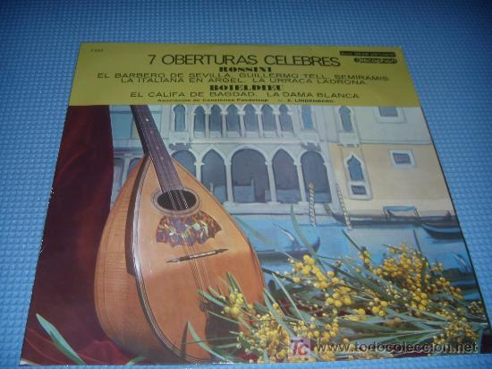 Discos de vinilo: ROSSINI -BOIELDIEU -  7 OVERTURAS C&Eacute;LEBRES - LP  S424 - Foto 1