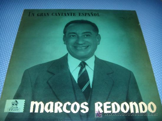 Discos de vinilo: MARCOS REDONDO  - LP 1958 - S435 - Foto 1