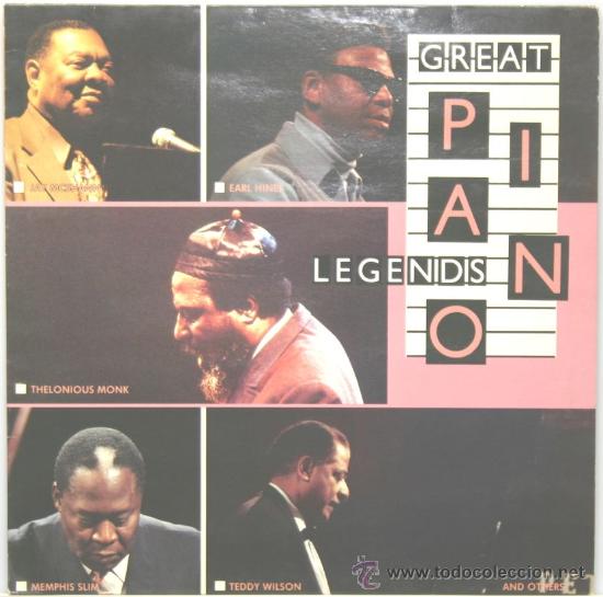 Dischi in vinile: GREAT PIANO LEGENDS JAZZ varios ver foto adicional LP germany