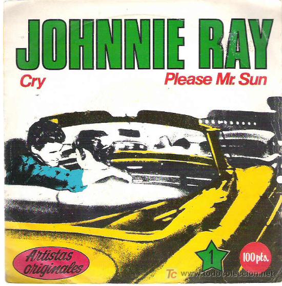 Discos de vinilo: johnnie ray - cry / please mr sun ** num 1 - Foto 1