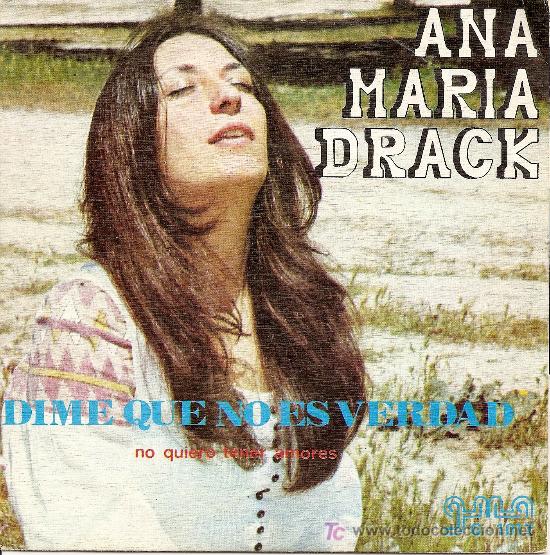 Discos de vinilo: SINGLE - ANA MARIA DRACK (1973) - Foto 1
