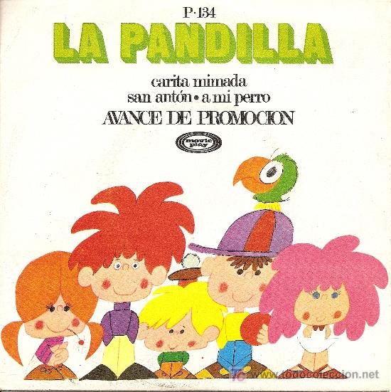 Discos de vinilo: SINGLE AVANCE DE PROMOCION - LA PANDILLA (1971) - Foto 1